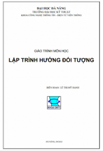 Lập trình hướng đối tượng